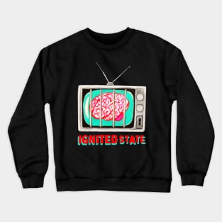 TV Brain Crewneck Sweatshirt